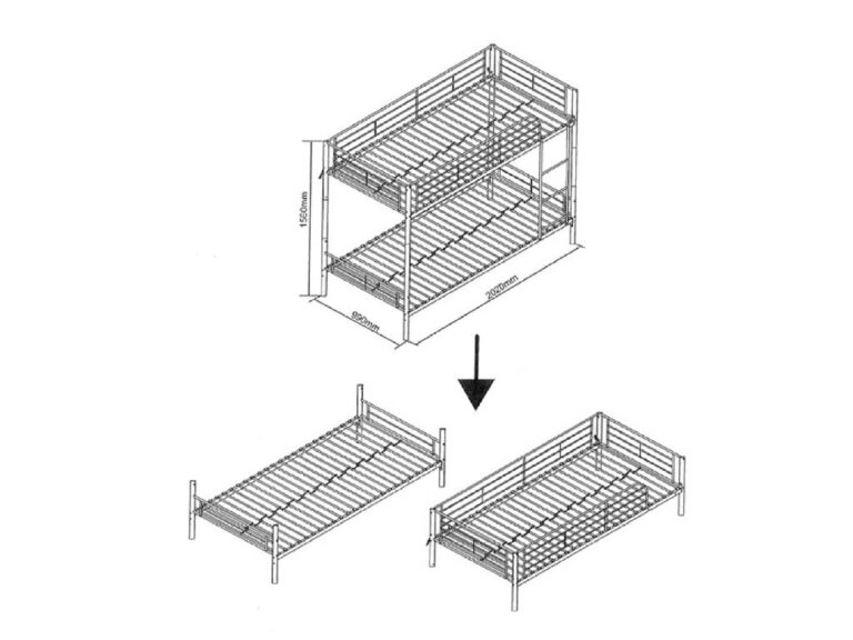 Harley Bunk Bed - Wholesale Beds