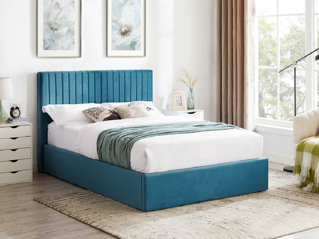 TEAL Ottoman Bed - Wholesale Beds