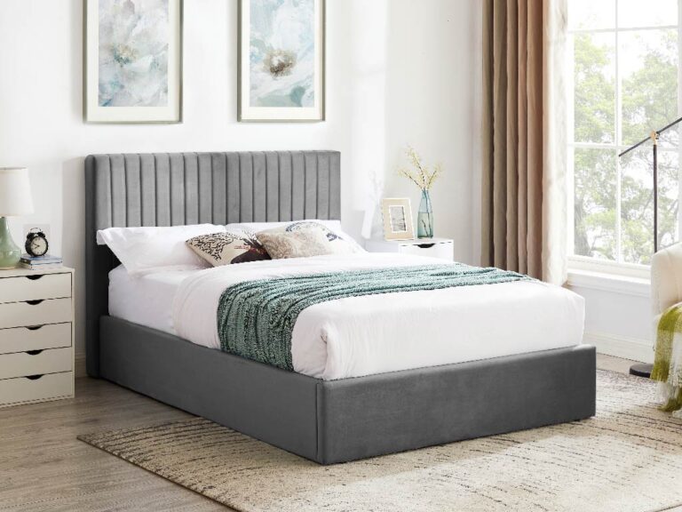 Smoked Grey Ottoman Bed -Wholesale Beds