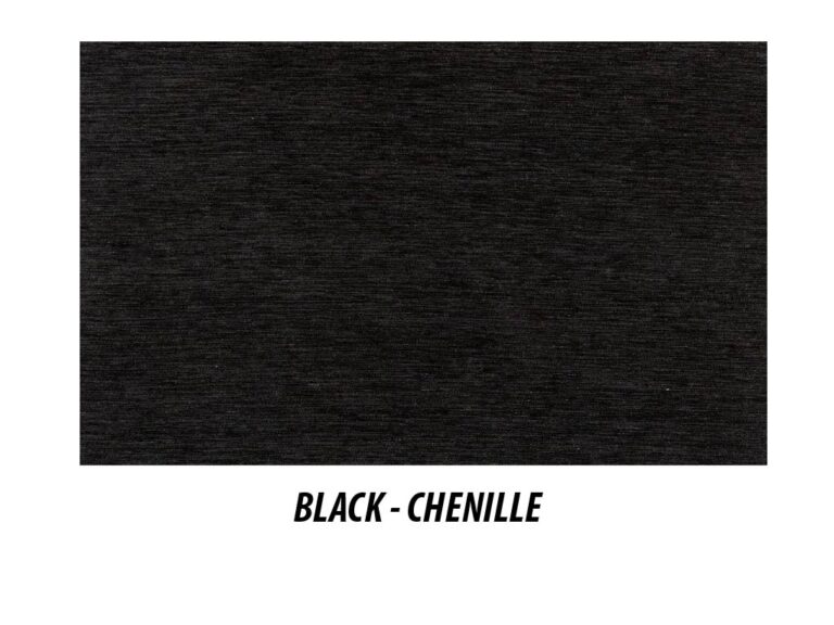 Black Chenille