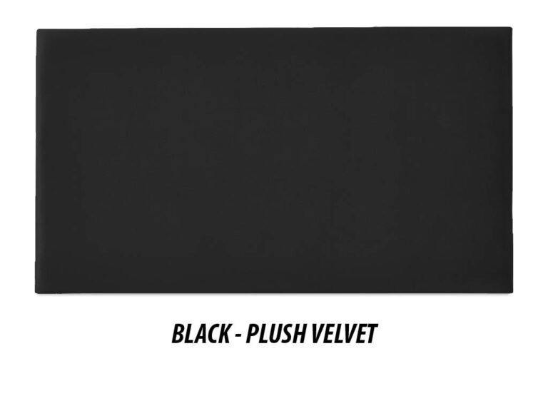 Black Plush Velvet