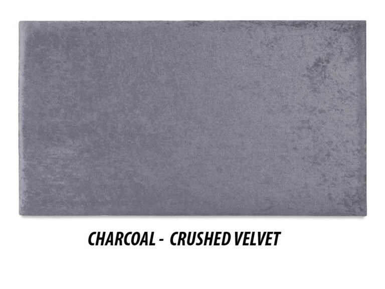 Charcoal Crushed Velvet