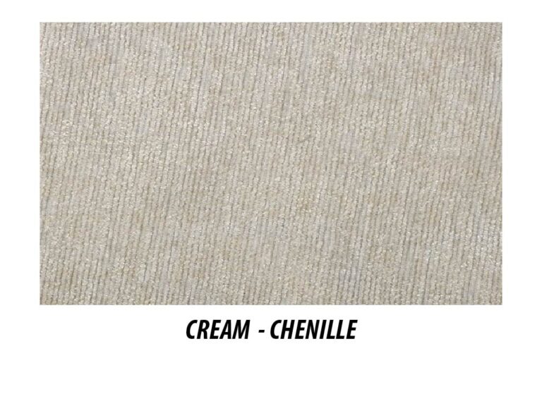 Cream Chenille