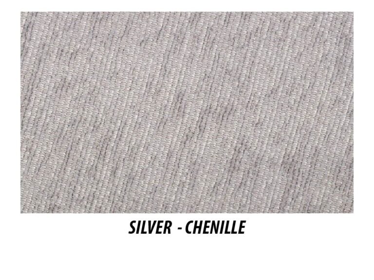 Silver Chenille