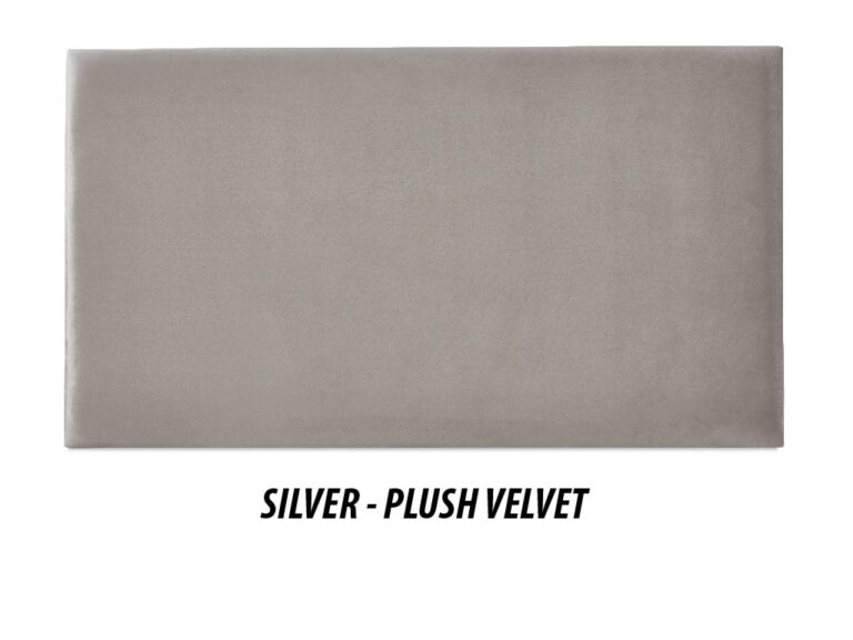 Silver Plush Velvet