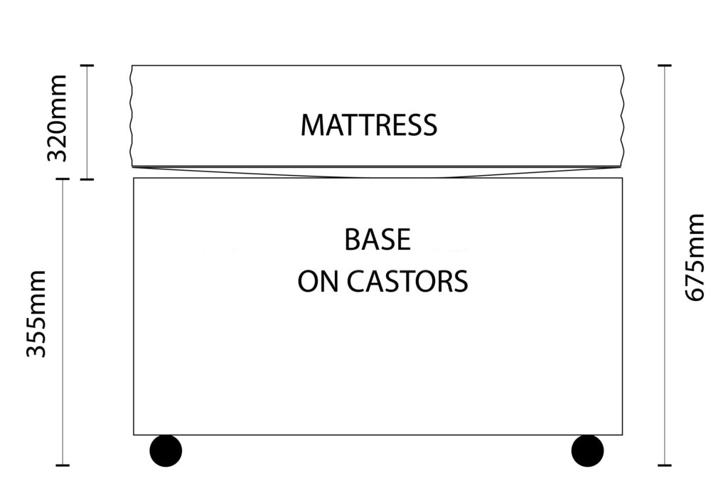 Divan base dimensions2jpg